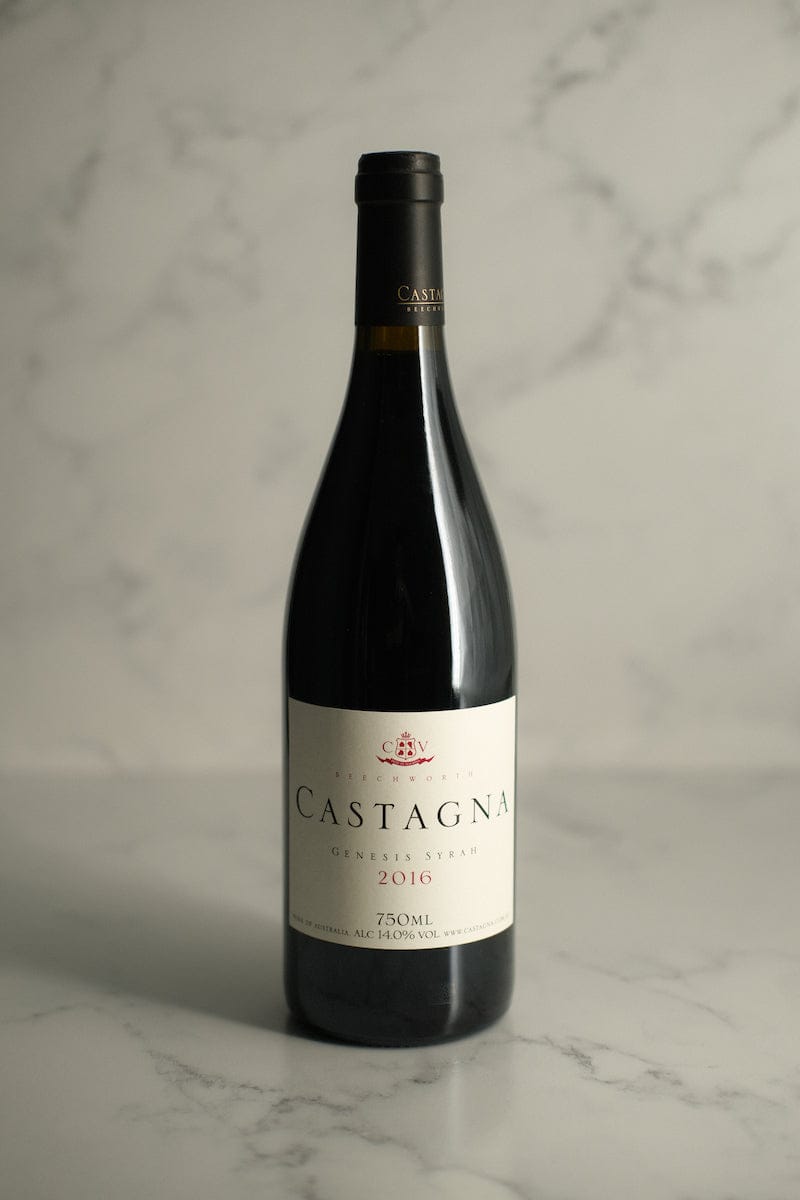 Castagna Genesis Syrah 2016 bottle